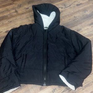 hardly worn black puffer